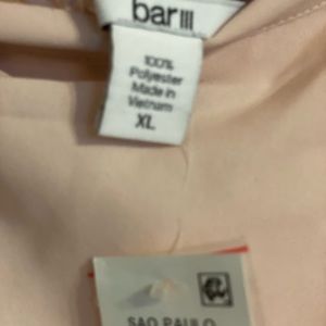 Blush Creme off the should top